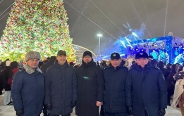 Елордада жаңа жылдық мерекелік маусымның ашылу рәсімі өтті