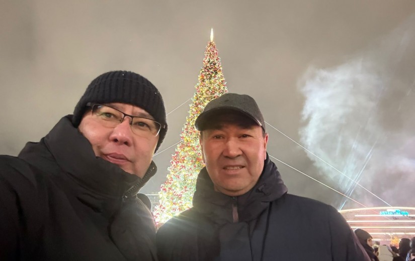 Елордада жаңа жылдық мерекелік маусымның ашылу рәсімі өтті