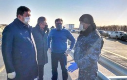 Блокпосты для обеспечения безопасности и здоровья граждан