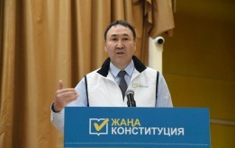 «Әділетті және прогрессивті Қазақстанның Халықтық Конституциясы үшін» жалпыұлттық коалициясының қалалық штабының өкілдері «Тұран–Астана» университетінің оқытушылары мен студенттерімен кездесті