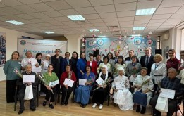 Қарттар күніне орай жылы кездесу