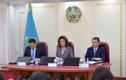 Депутаты встретились со Спикером Сената Парламента Республики Казахстан