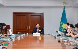 О работе Общественного совета столицы журналистам рассказал его председатель Сансызбай Есилов.