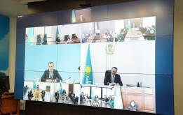 Заседание Совета по взаимодействию с маслихатами прошло в онлайн-формате