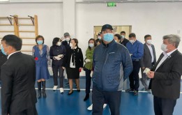 Депутаттар "Қамқор" әлеуметтік қызмет көрсету орталығының жұмысымен танысты.