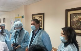 Посещение городских больниц накануне внеочередной сессии маслихата