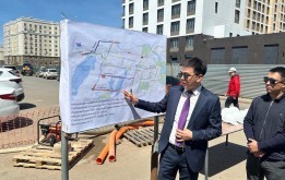 В преддверии публичных слушаний по вопросам теплоснабжения и энергоснабжения, продолжаются очередные рабочие поездки на основные строительные объекты