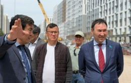 Продолжается строительство и ремонт дорожной инфраструктуры в столице