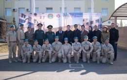 "Jas sarbaz-jastar jylynda" жобасы аясында күзгі әскери-патриоттық ойындардың салтанатты ашылу рәсімі өтті