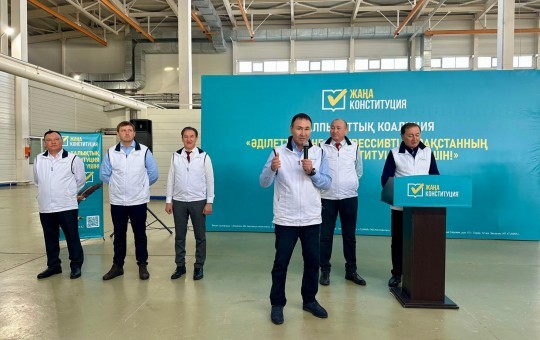 Республикалық халықтық штаб мүшелері «Нұрлы Жол» теміржол вокзалының және НФС-3 сорғы-сүзгі станциясының ұжымдарымен кездесті