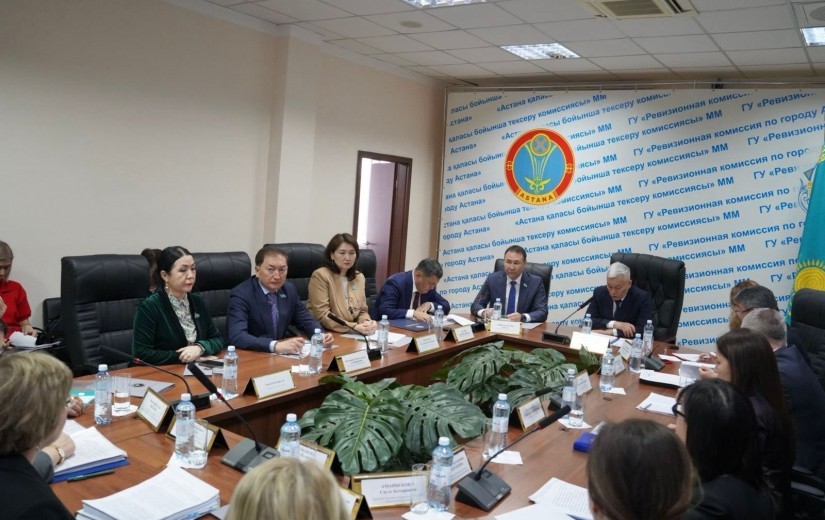 Ревизиялық комиссия отырысында денсаулық сақтау саласындағы квазимемлекеттік сектордың жекелеген субъектілерінің қызмет тиімділігіне жүргізілген мемлекеттік аудит нәтижелері қаралды