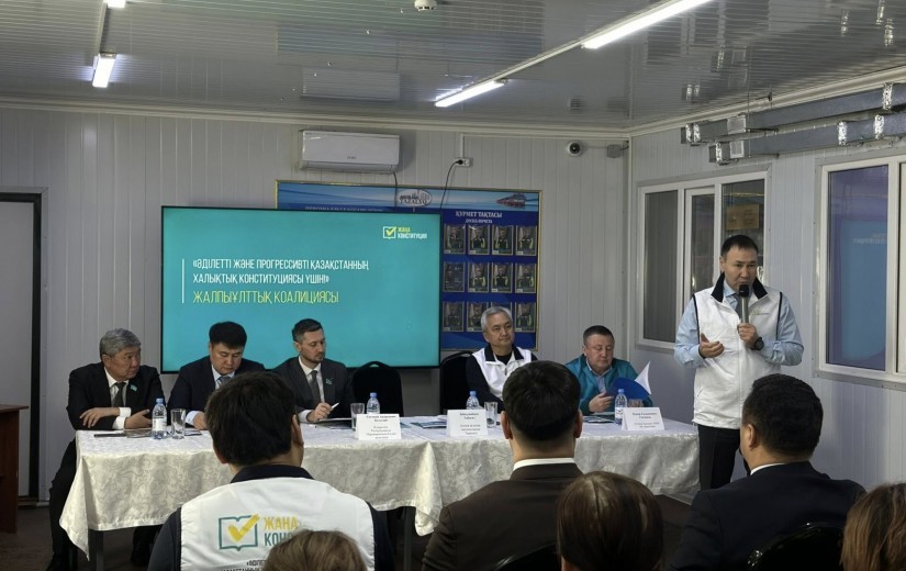 «Астана Тазалық» кәсіпорнының еңбек ұжымымен кездесу өтті.