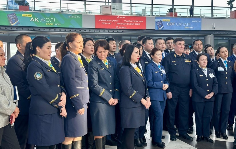 Республикалық халықтық штаб мүшелері «Нұрлы Жол» теміржол вокзалының және НФС-3 сорғы-сүзгі станциясының ұжымдарымен кездесті