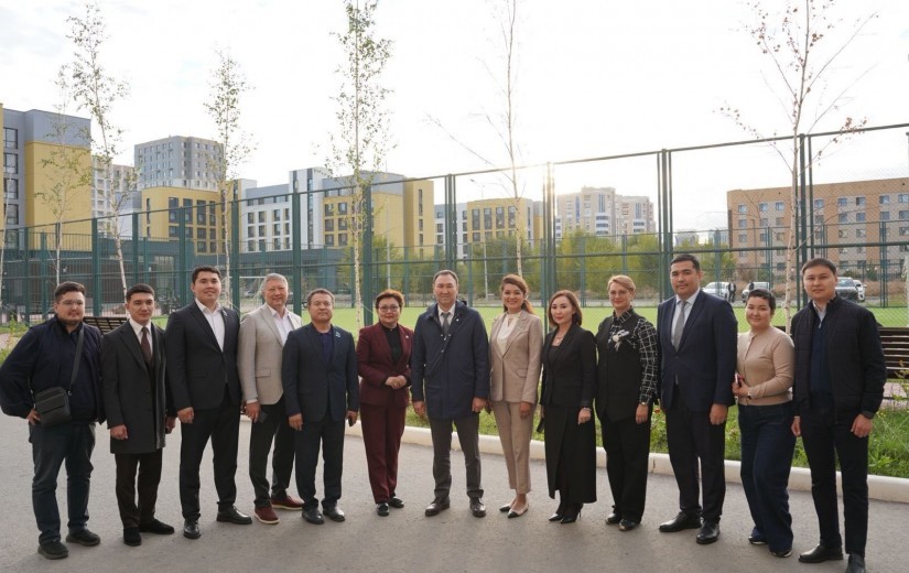Депутаты маслихата Астаны посетили объекты , реализуемые в рамках проекта «JOLTAP», а также новое студенческое общежитие ЕНУ им. Л.Н. Гумилёва