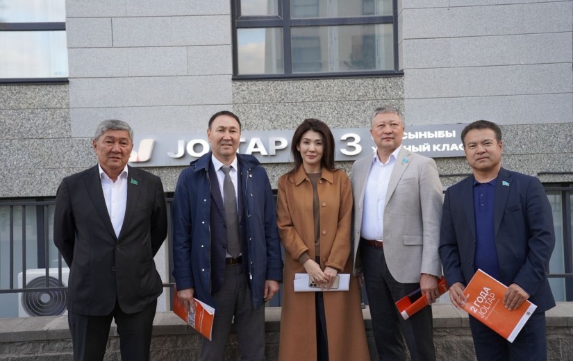 Депутаты маслихата Астаны посетили объекты , реализуемые в рамках проекта «JOLTAP», а также новое студенческое общежитие ЕНУ им. Л.Н. Гумилёва