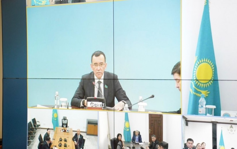 Мәслихаттармен өзара іс-қимыл жөніндегі кеңестің отырысы онлайн форматта өтті