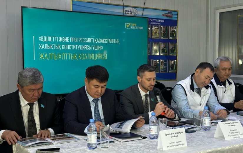 «Астана Тазалық» кәсіпорнының еңбек ұжымымен кездесу өтті.