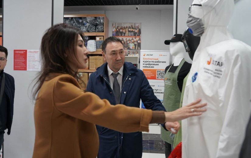 Депутаты маслихата Астаны посетили объекты , реализуемые в рамках проекта «JOLTAP», а также новое студенческое общежитие ЕНУ им. Л.Н. Гумилёва