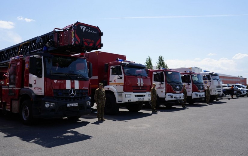 Депутаттар елордадағы өрт сөндіру бөлімдерін аралады