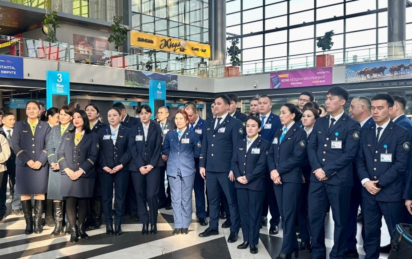 Республикалық халықтық штаб мүшелері «Нұрлы Жол» теміржол вокзалының және НФС-3 сорғы-сүзгі станциясының ұжымдарымен кездесті