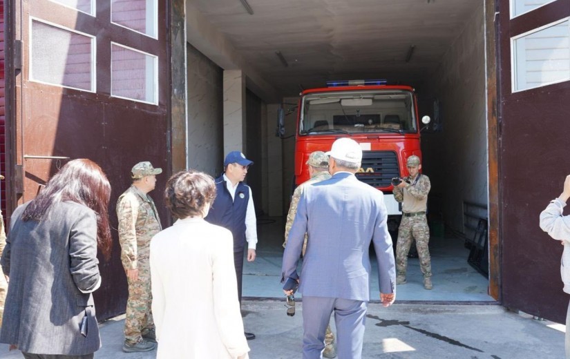 Депутаттар елордадағы өрт сөндіру бөлімдерін аралады