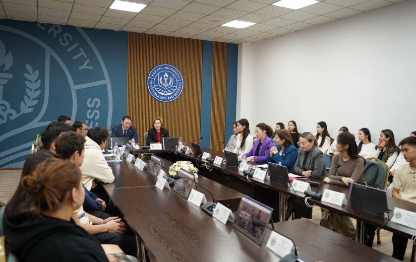 В стенах АО «Казахский университет технологии и бизнеса имени К. Кулажанова» обсудили Послание Президента народу Казахстана.